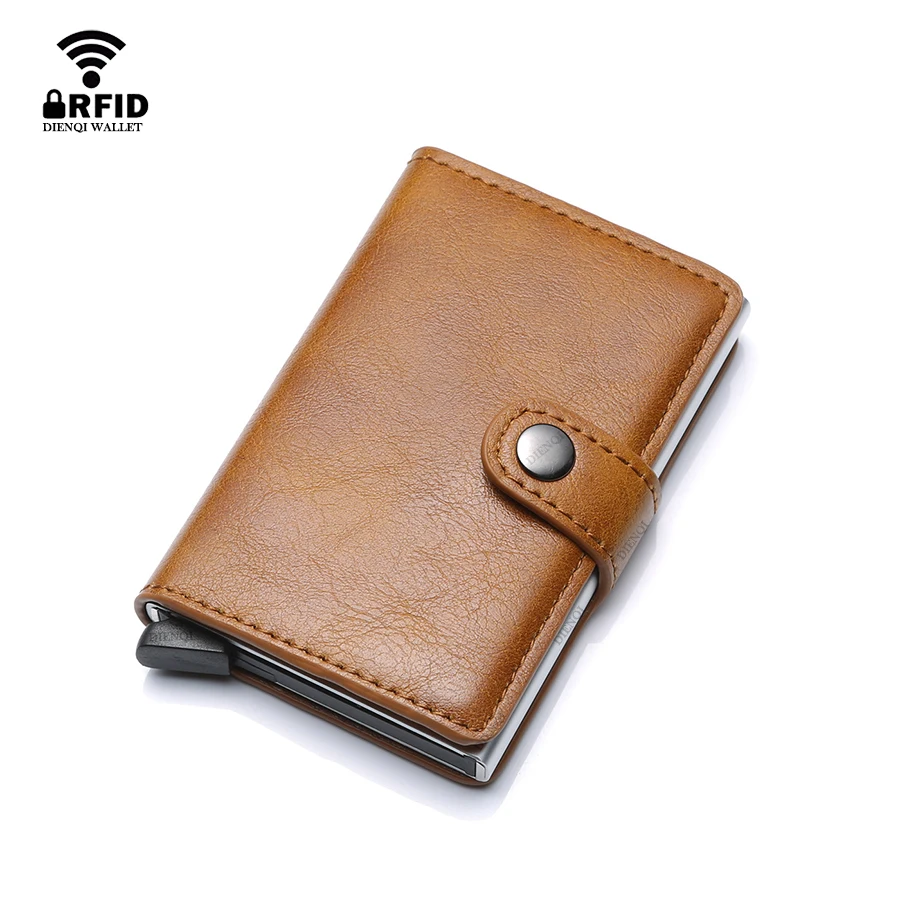 Index Card Holder - Rfid Metalen Bezoek Creditcardhouder Heren Portefeuilles