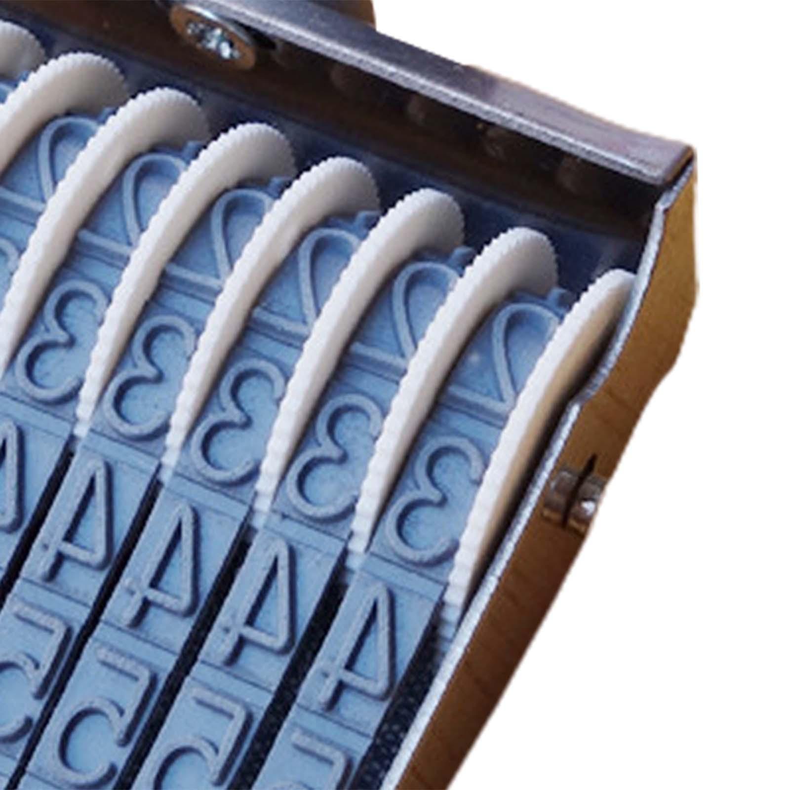 Rubber Date Stamp - Rubberen nummerstempelrol Datumstempel 11 banden Commerciële