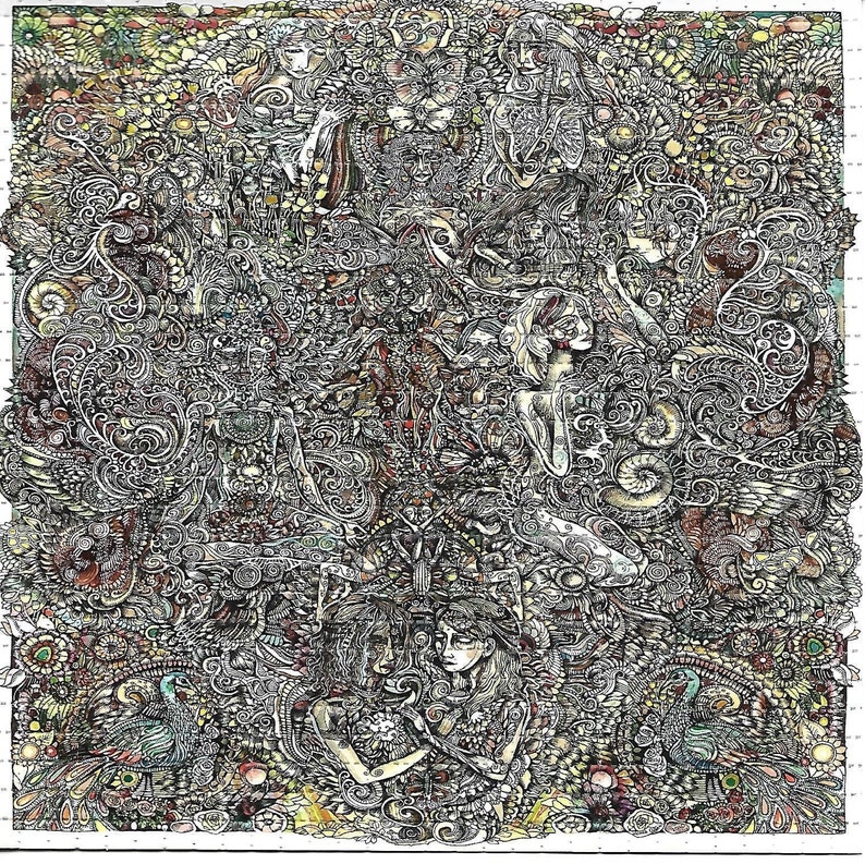 Ink Blotter Paper - Alles Psychedelische LSD Zuurvrije Blotter Art