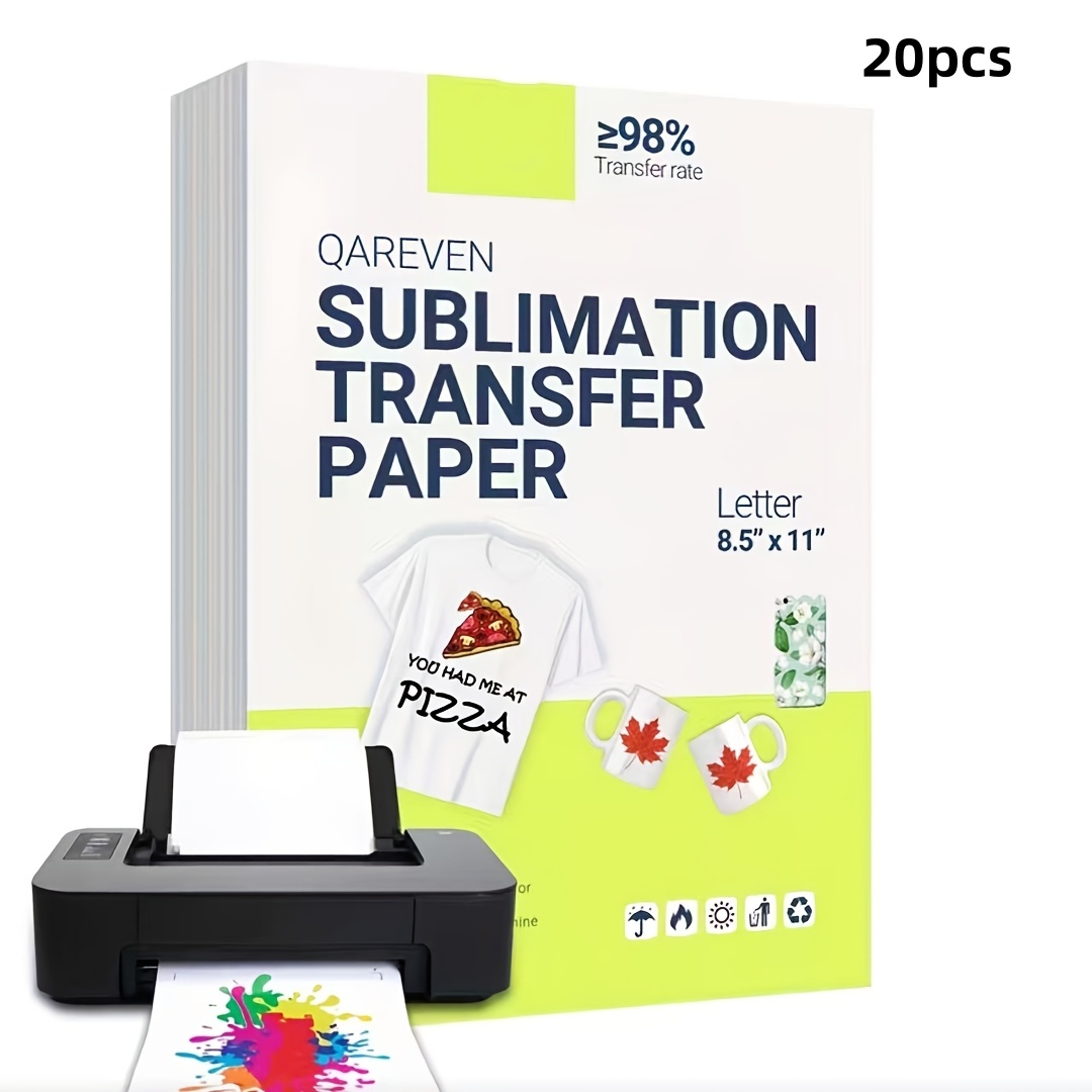 Ink Blotter Paper - 5/10/20/100 Sublimatie Transfer Papier Blanco A4-formaat,