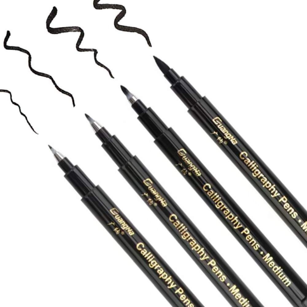 Correction Pen Fine - Kalligrafiepen Fine Liner Tip Medium Brush