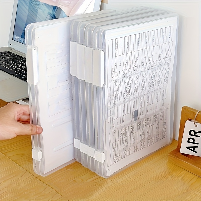 Archive Box Set - 5 stks A4 Bestand Opbergdoos Set