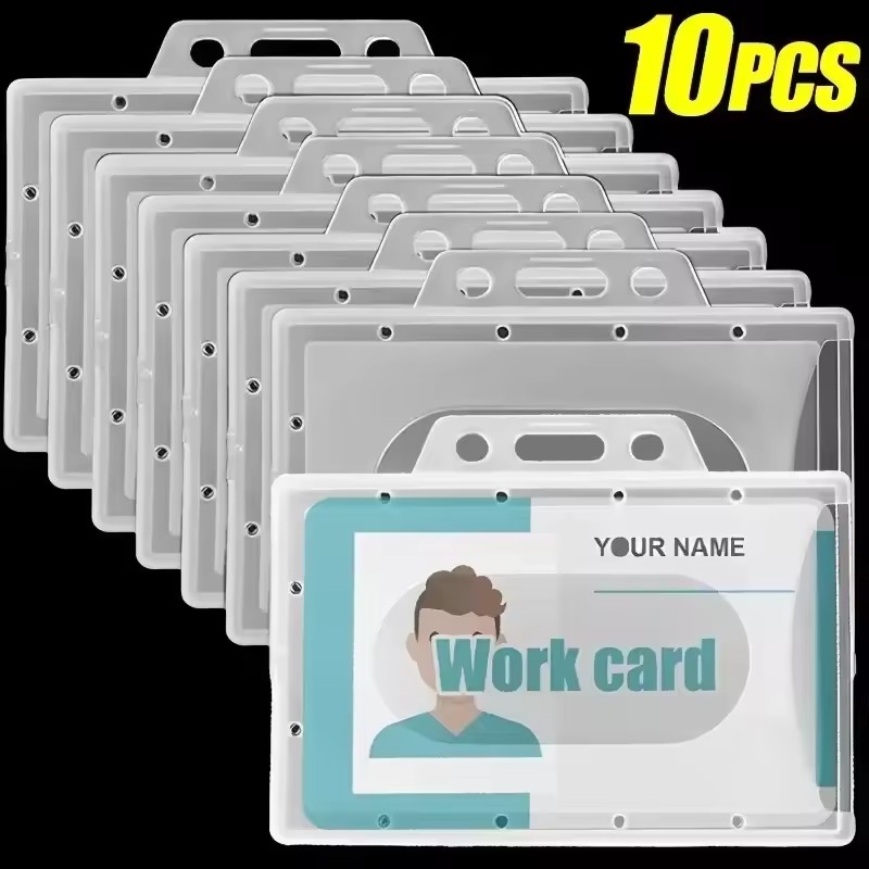Index Card Holder - 20/5/1PCS Waterdichte doorzichtige plastic PVC ID-kaart