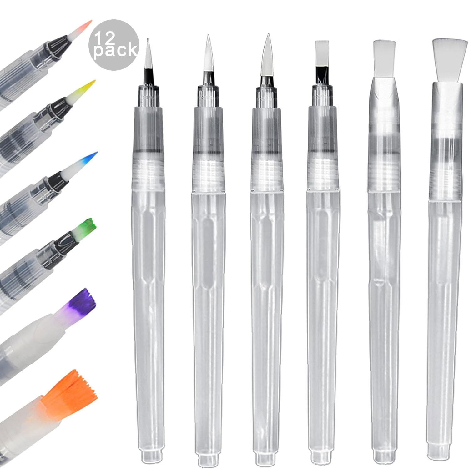 Correction Pen Fine - 6/12/18pcs Water Kleur Borstel Pennen Fijne