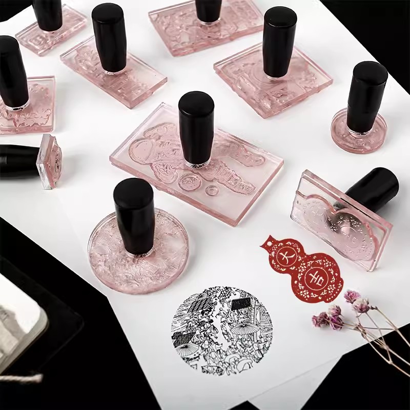 Rubber Date Stamp - Prive Aangepaste Zegel Stempel Persoonlijke Handgemaakte