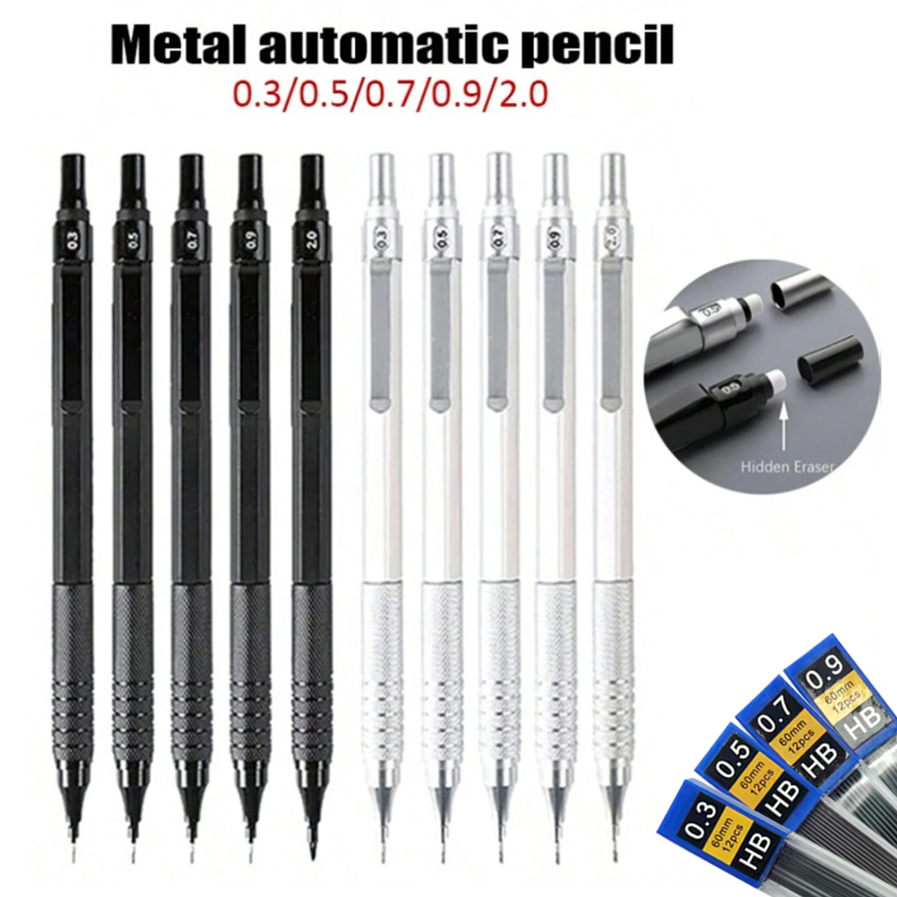 Volledig metalen vulpotlood me - Mechanical Pencil 0.3 recensie en prijs