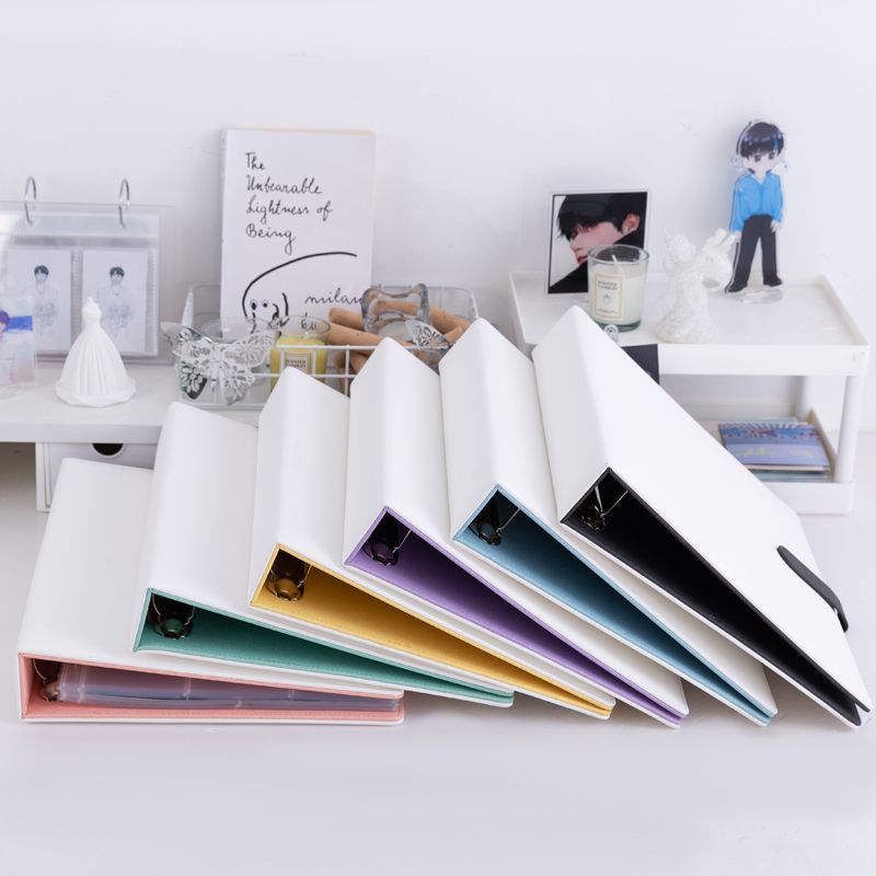 Kleurrijk A4 losbladig fotokaa - Binder A4 Lever recensie en prijs
