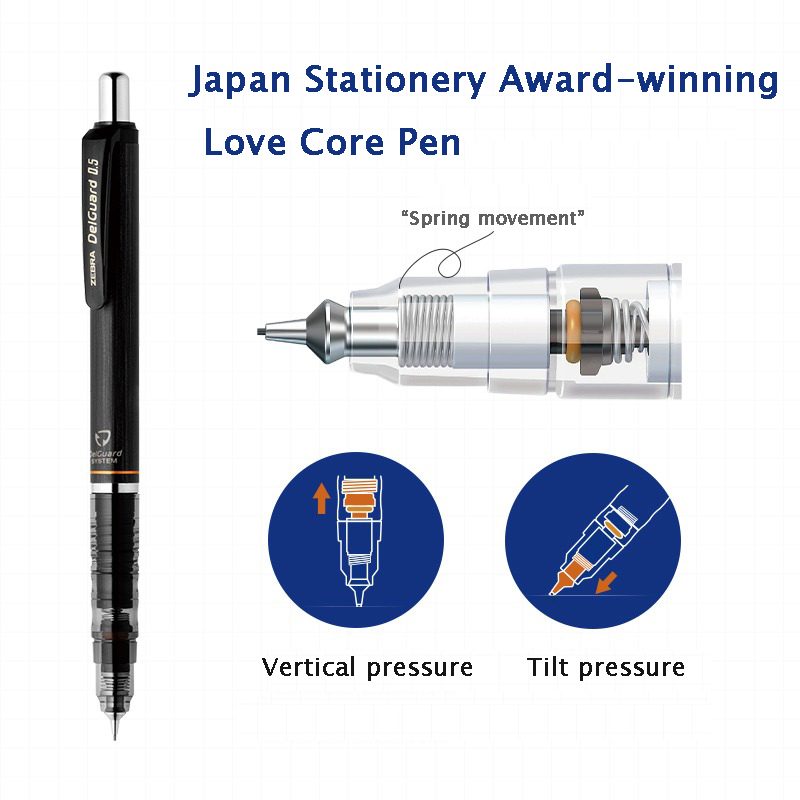 ZEBRA DelGuard Vulpotlood Japa - Mechanical Pencil 0.3 recensie en prijs