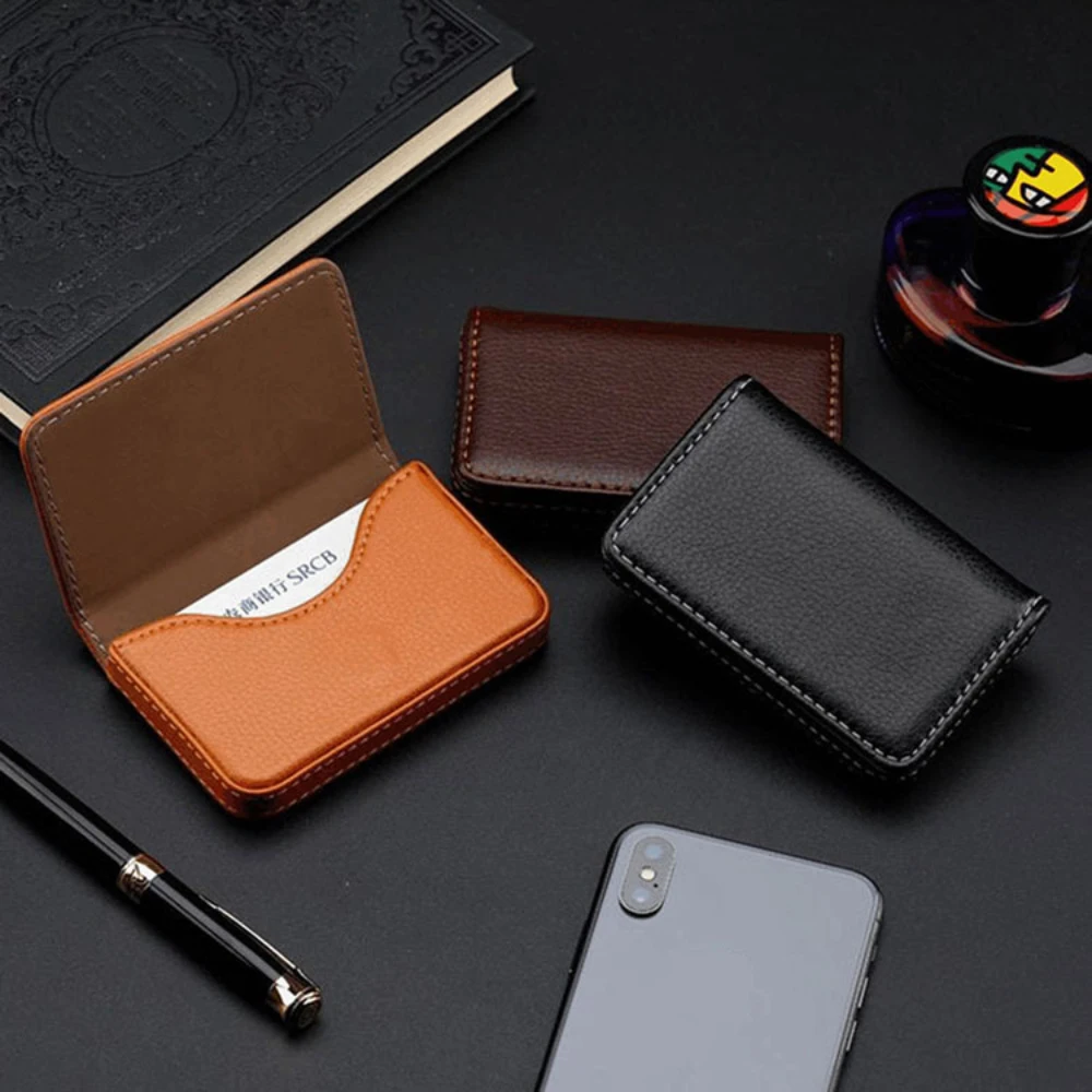 Gestikt PU-leer Creditcardhoud - Index Card Holder recensie en prijs