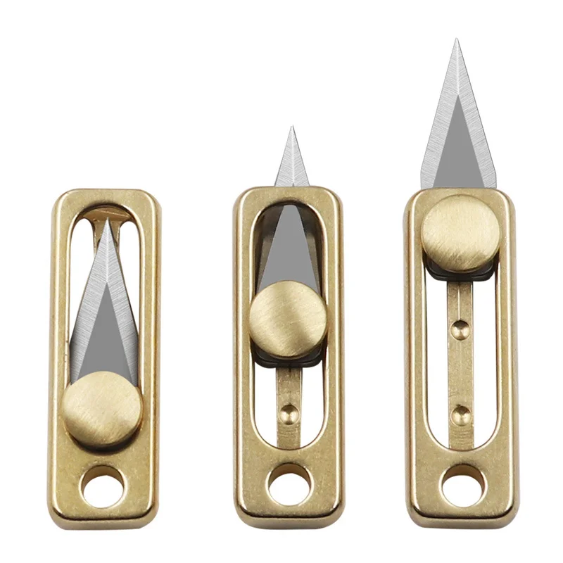 Mini-mes van messing en roestv - Letter Opener Brass recensie en prijs