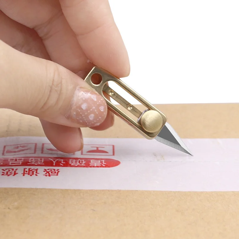 Mini-mes van messing en roestv - Letter Opener Brass recensie en prijs