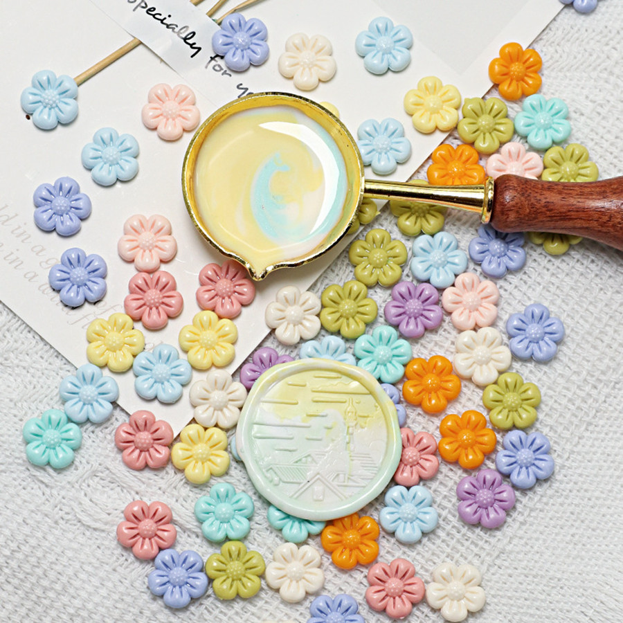 150 stks/zak Bloemvormige Zege - Wax Seal Stamp Set recensie en prijs