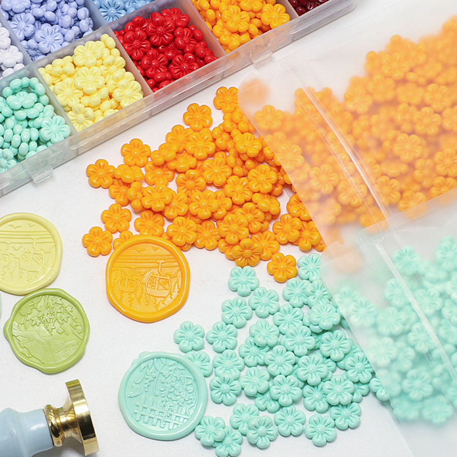 150 stks/zak Bloemvormige Zege - Wax Seal Stamp Set recensie en prijs