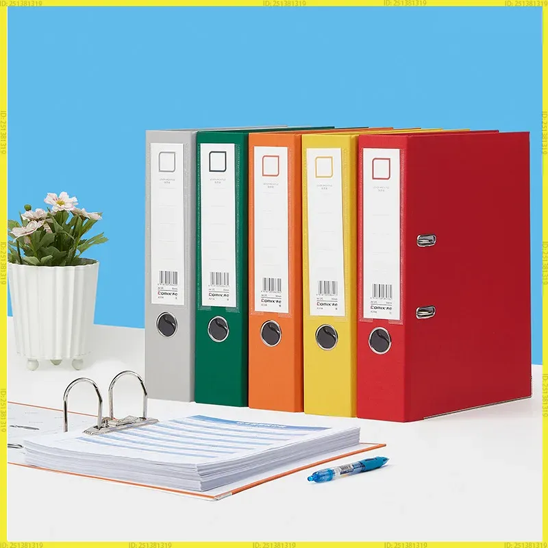 Veelkleurige A4-map met grote  - Binder A4 Lever recensie en prijs