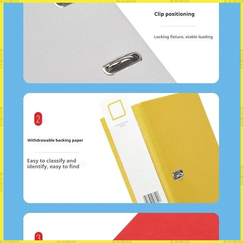 Veelkleurige A4-map met grote  - Binder A4 Lever recensie en prijs