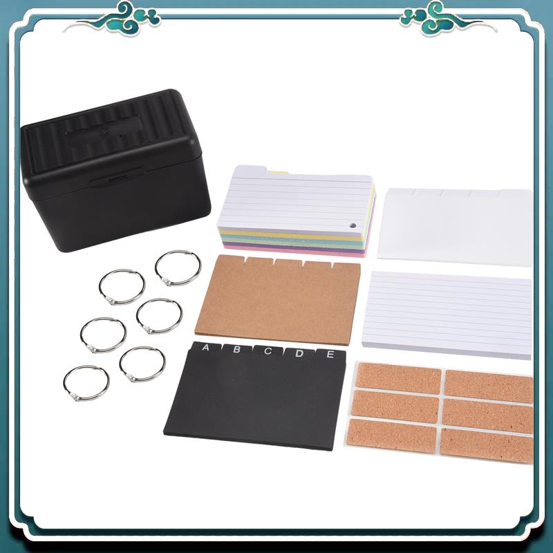 Indexkaarthouderset, indexdoos - Card Index Box recensie en prijs