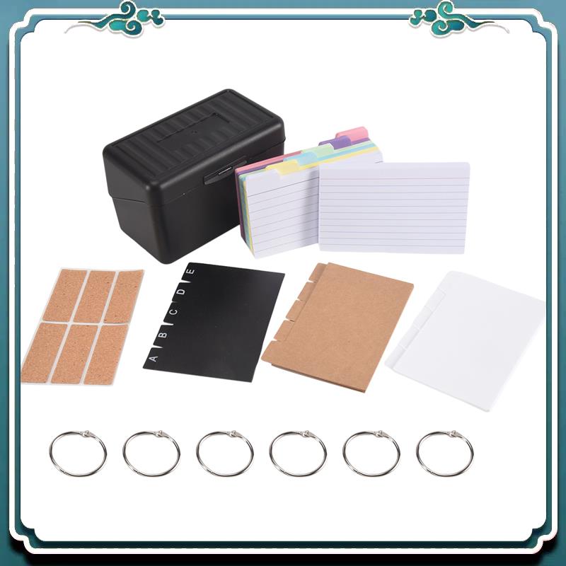 Indexkaarthouderset, indexdoos - Card Index Box recensie en prijs