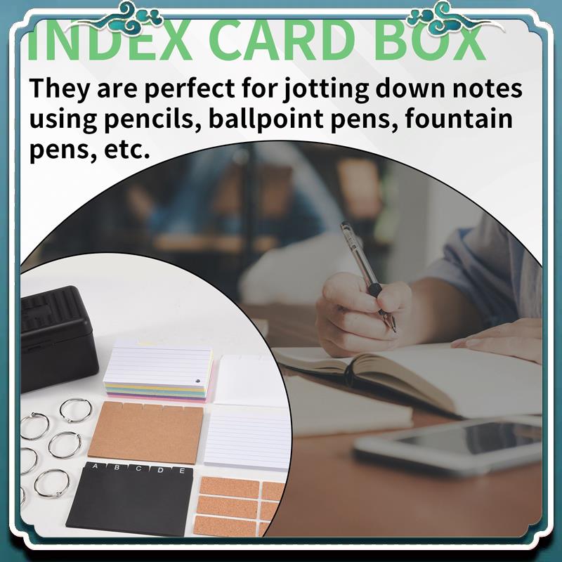 Indexkaarthouderset, indexdoos - Card Index Box recensie en prijs