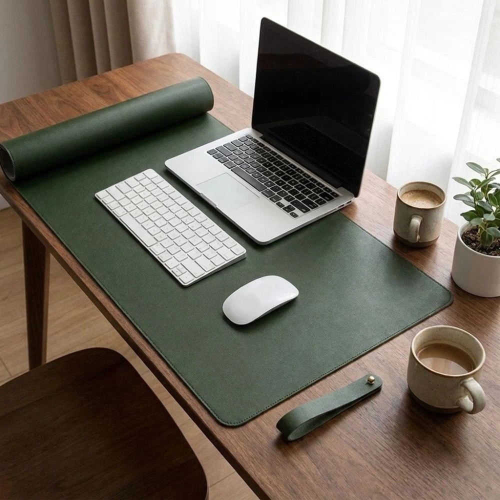 PU Lederen Dubbelzijdige Burea - Leather Desk Pad recensie en prijs