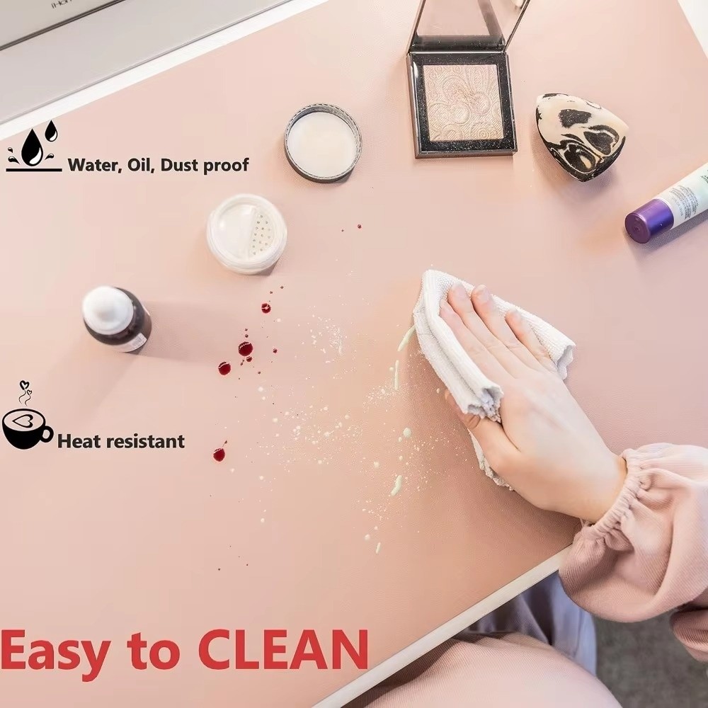 PU Lederen Dubbelzijdige Burea - Leather Desk Pad recensie en prijs