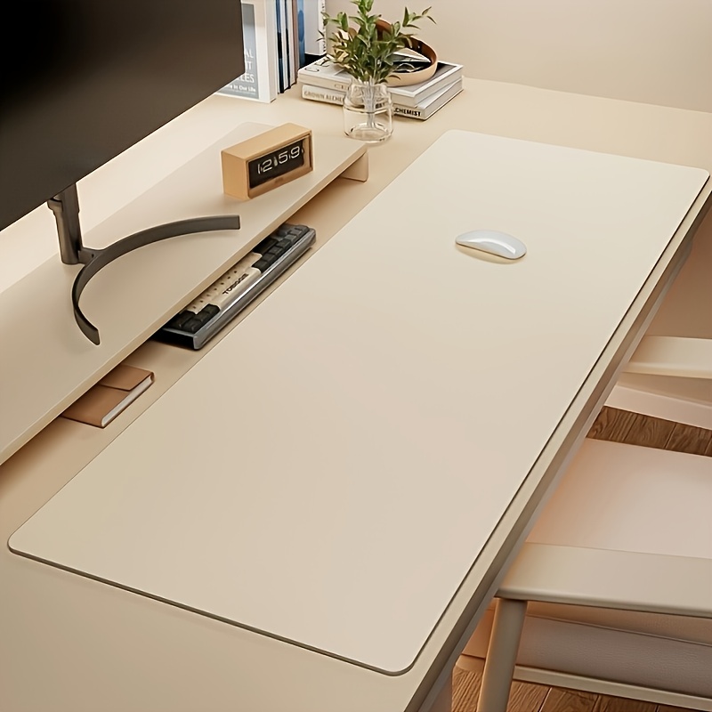 1 stuks grote muismat van PU-l - Leather Desk Pad recensie en prijs