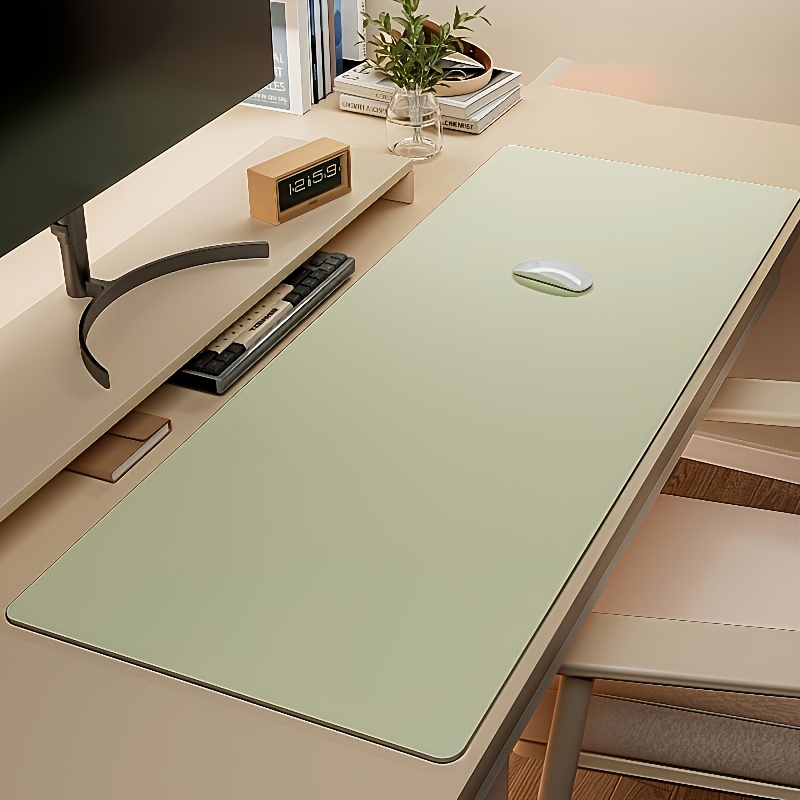 1 stuks grote muismat van PU-l - Leather Desk Pad recensie en prijs