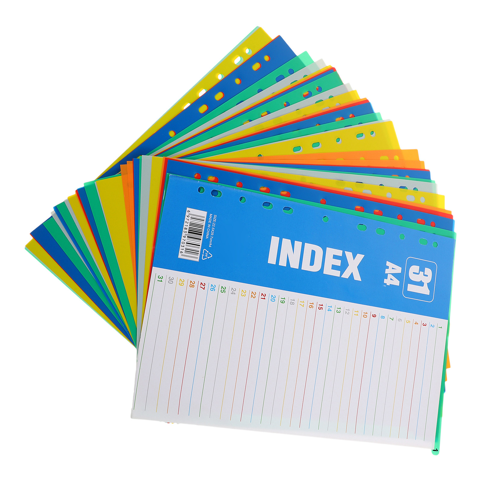 1Set Verdelers A4 11-Hole Bind - Tab Divider A4 recensie en prijs