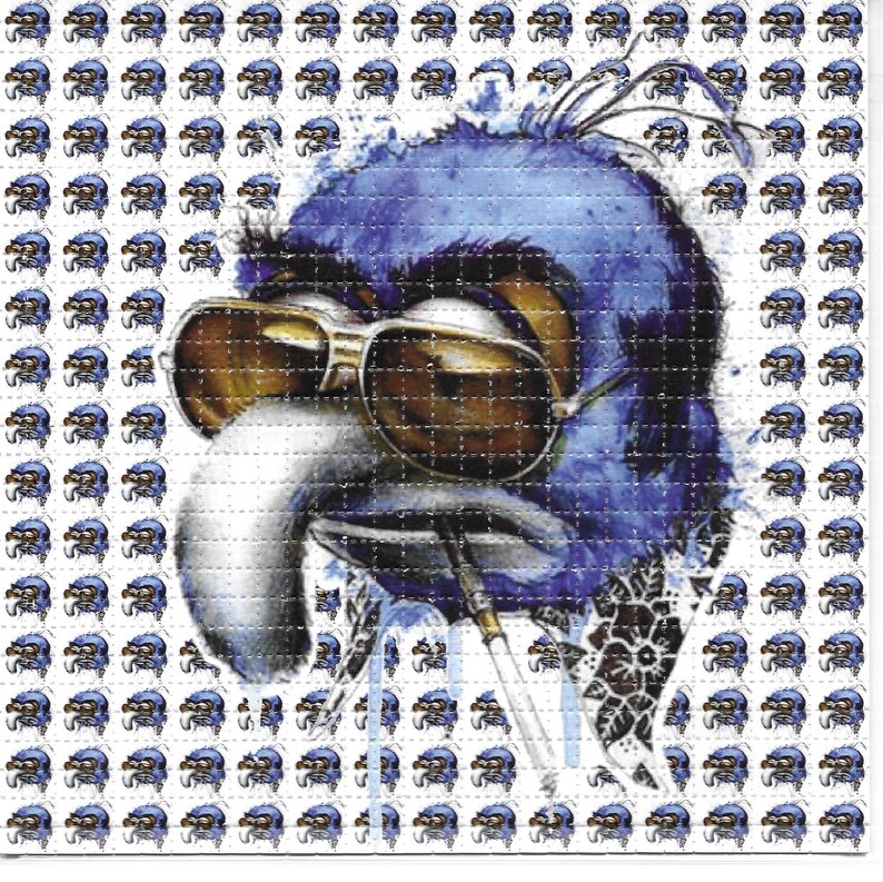 Blue Bird Anime LSD Zuurvrij B - Ink Blotter Paper recensie en prijs