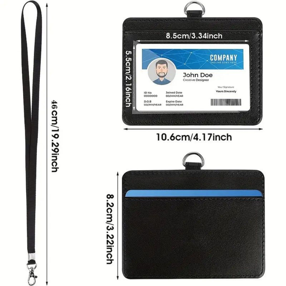 1-delige horizontale ID-badgeh - Index Card Holder recensie en prijs