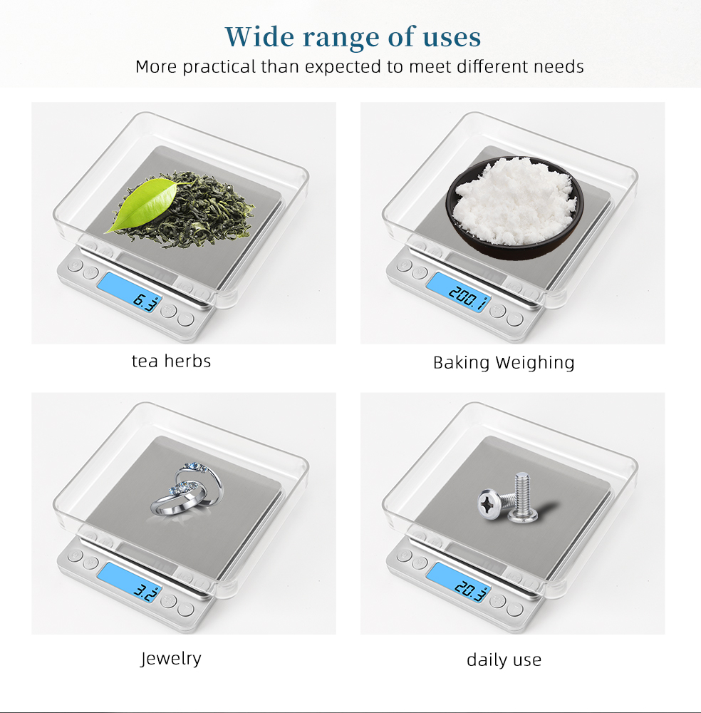 3000g 0.1g Elektronische Weegs - Tape Dispenser Weighted recensie en prijs