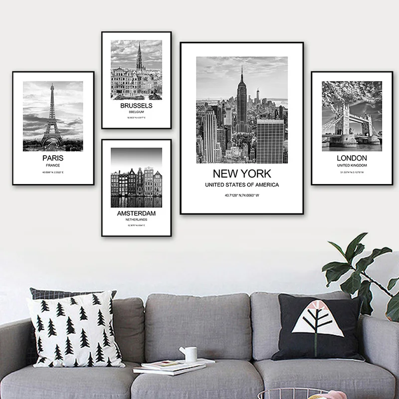Stad Poster New York Londen Pa - Ink Blotter Paper recensie en prijs