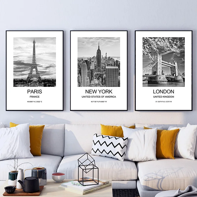 Stad Poster New York Londen Pa - Ink Blotter Paper recensie en prijs