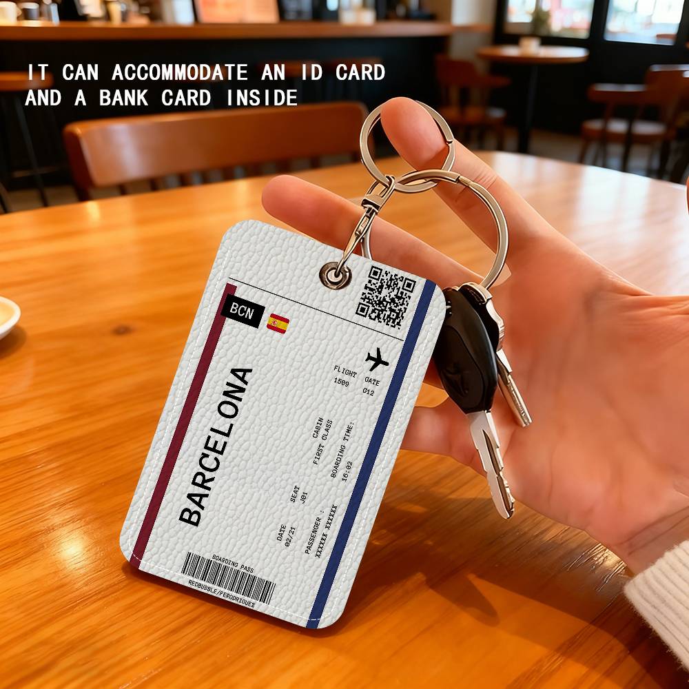 Instapkaart Vliegticket Leren  - Card Index Box recensie en prijs