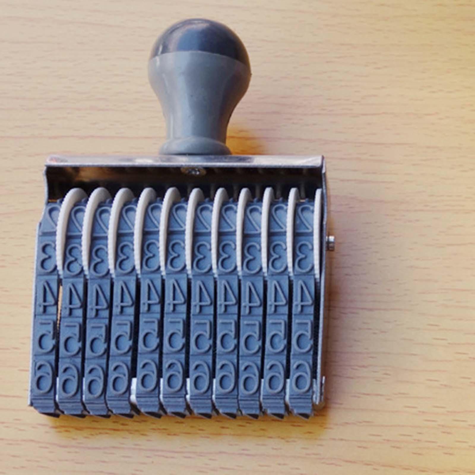 Rubberen Nummerstempel Rollers - Rubber Date Stamp recensie en prijs