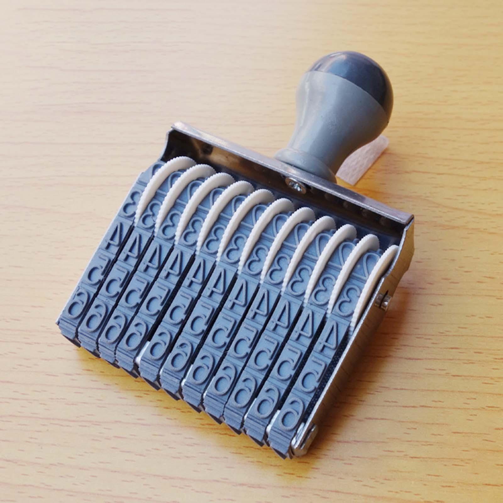 Rubberen Nummerstempel Rollers - Rubber Date Stamp recensie en prijs