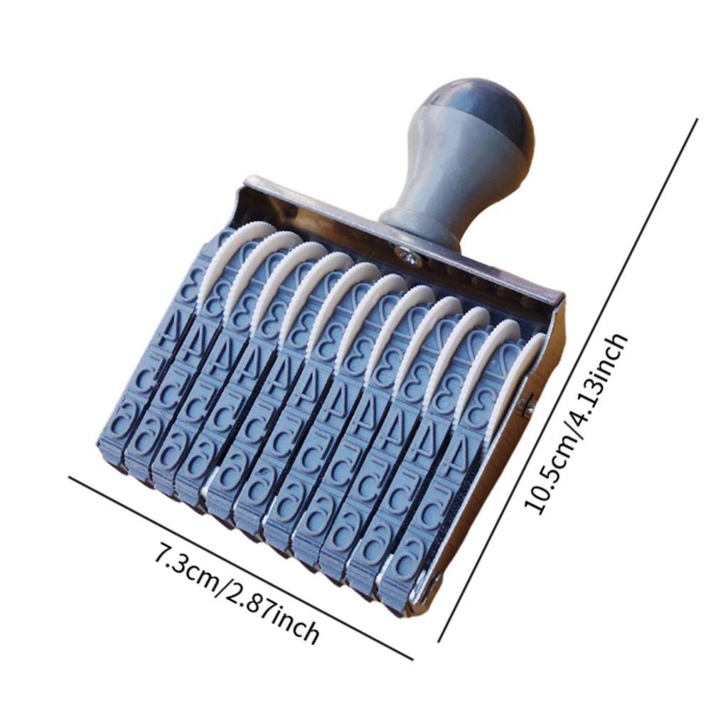 Rubberen Nummerstempel Rollers - Rubber Date Stamp recensie en prijs