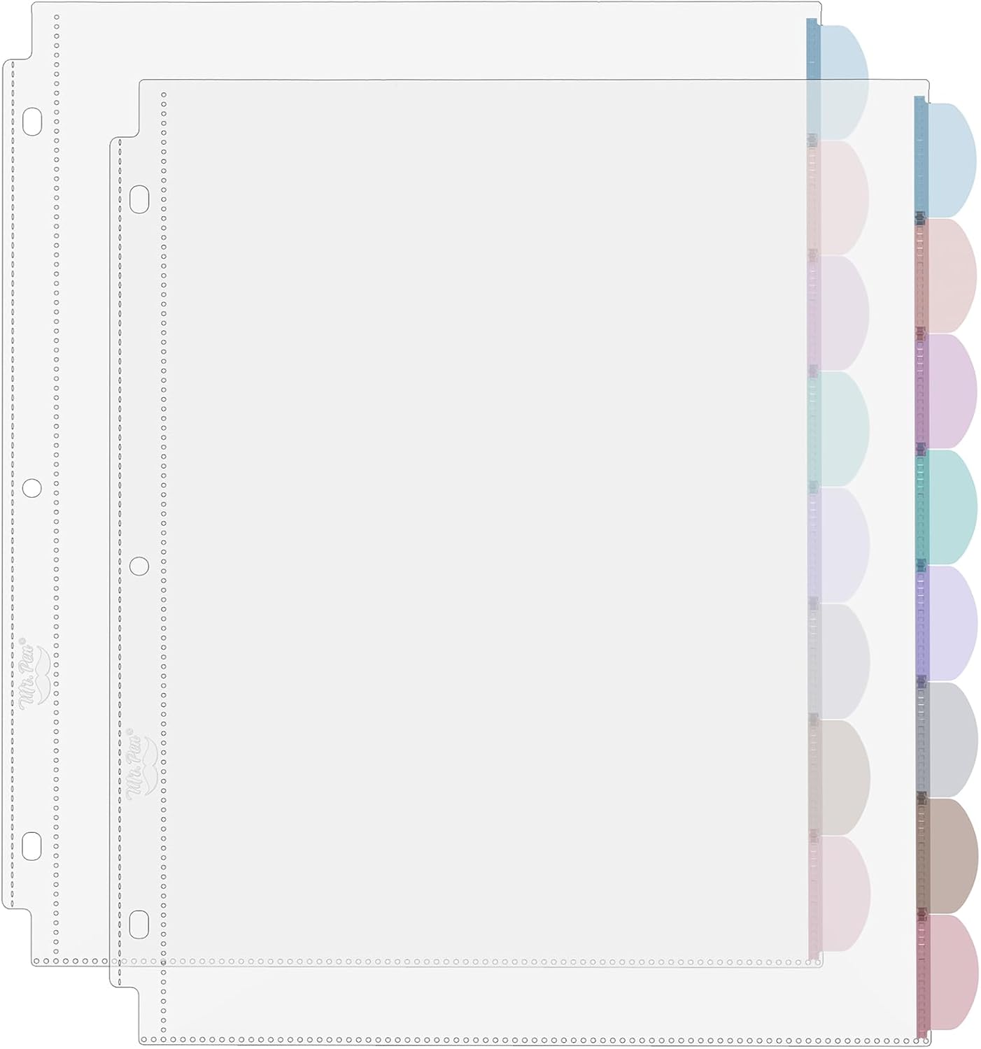 A4 Transparante Bladbeschermer - Tab Divider A4 recensie en prijs