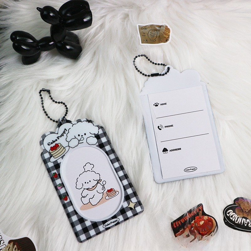 Leuke 3 inch cartoon hond pola - Index Card Holder recensie en prijs