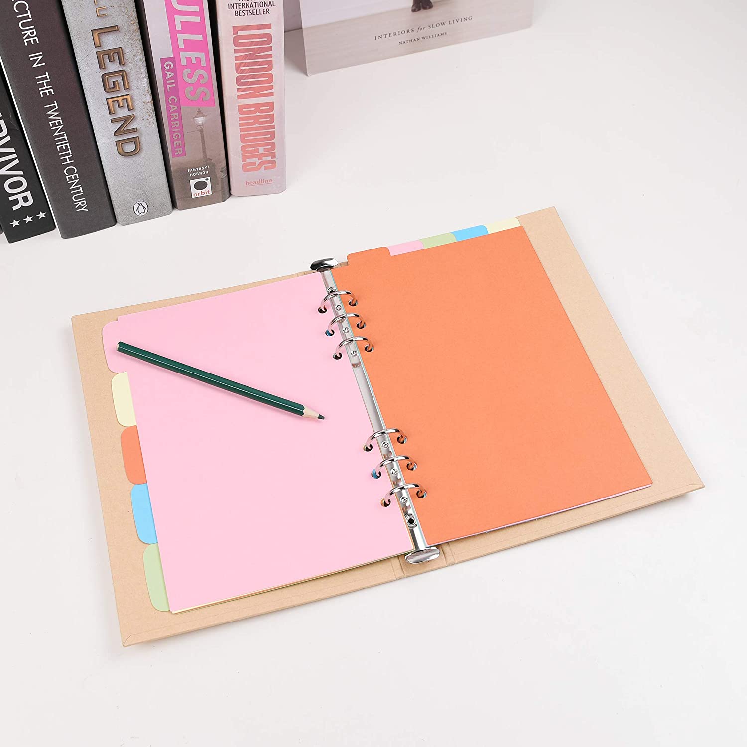 A5/A6/A7/B5/A4 Papier Divider  - Tab Divider A4 recensie en prijs