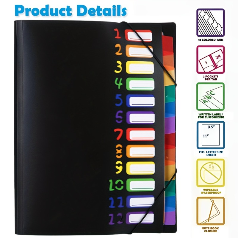 1 stuks zwart/witte hoes meerl - Tab Divider A4 recensie en prijs