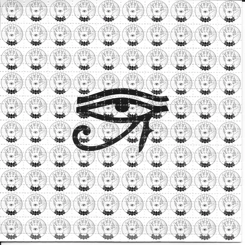 Eye of Providence Psychedelisc - Ink Blotter Paper recensie en prijs