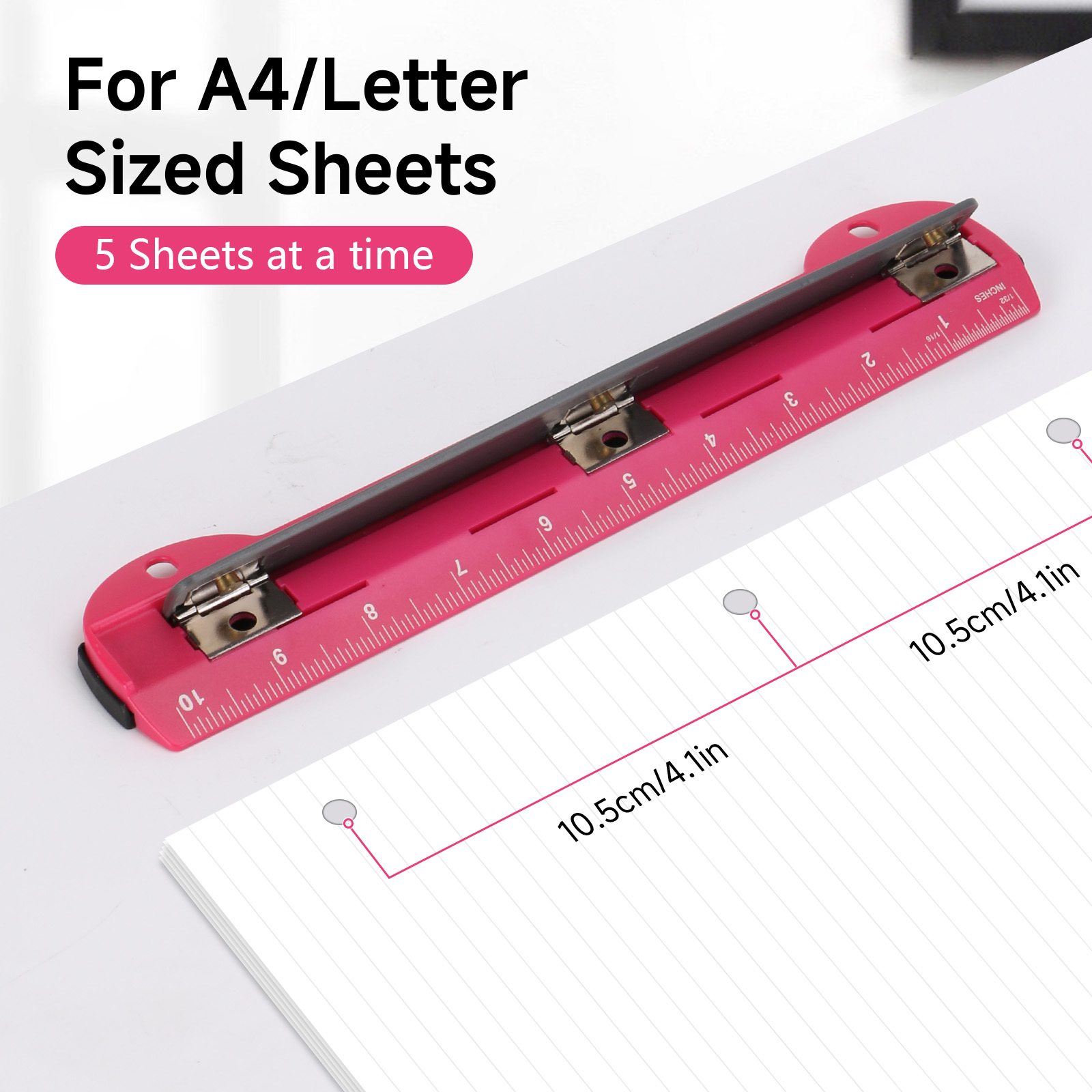 EAGLE 3-gaats pons voor A4/let - Binder A4 Lever recensie en prijs