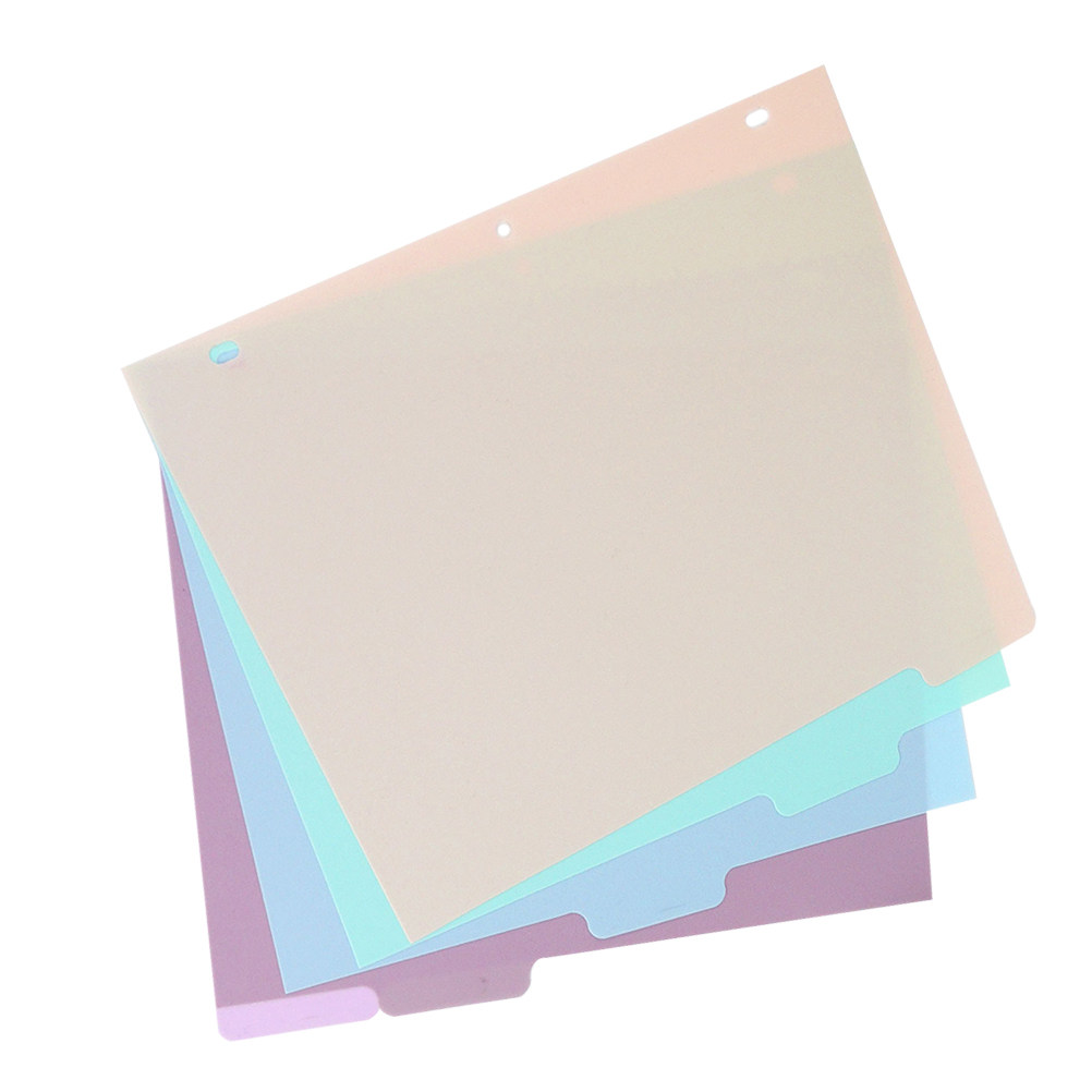 1Set Binder Dividers A4 Froste - Tab Divider A4 recensie en prijs