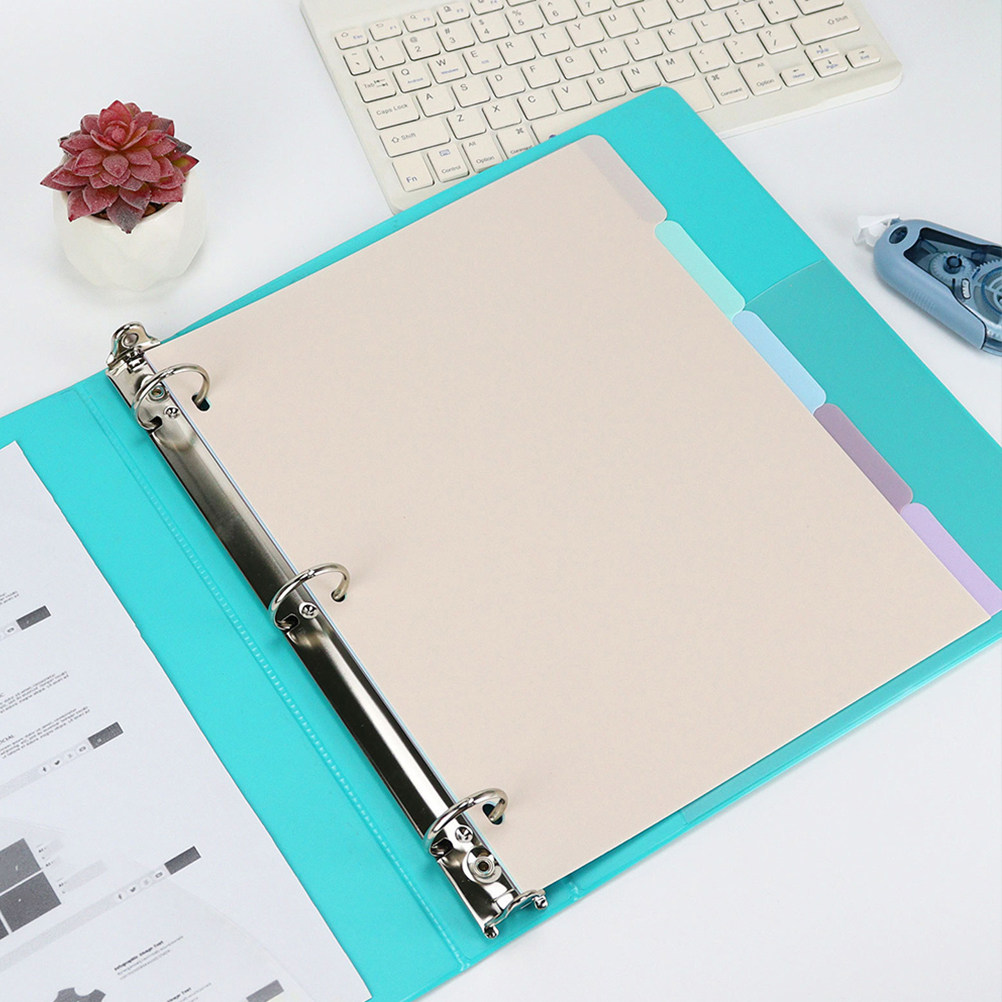 1Set Binder Dividers A4 Froste - Tab Divider A4 recensie en prijs