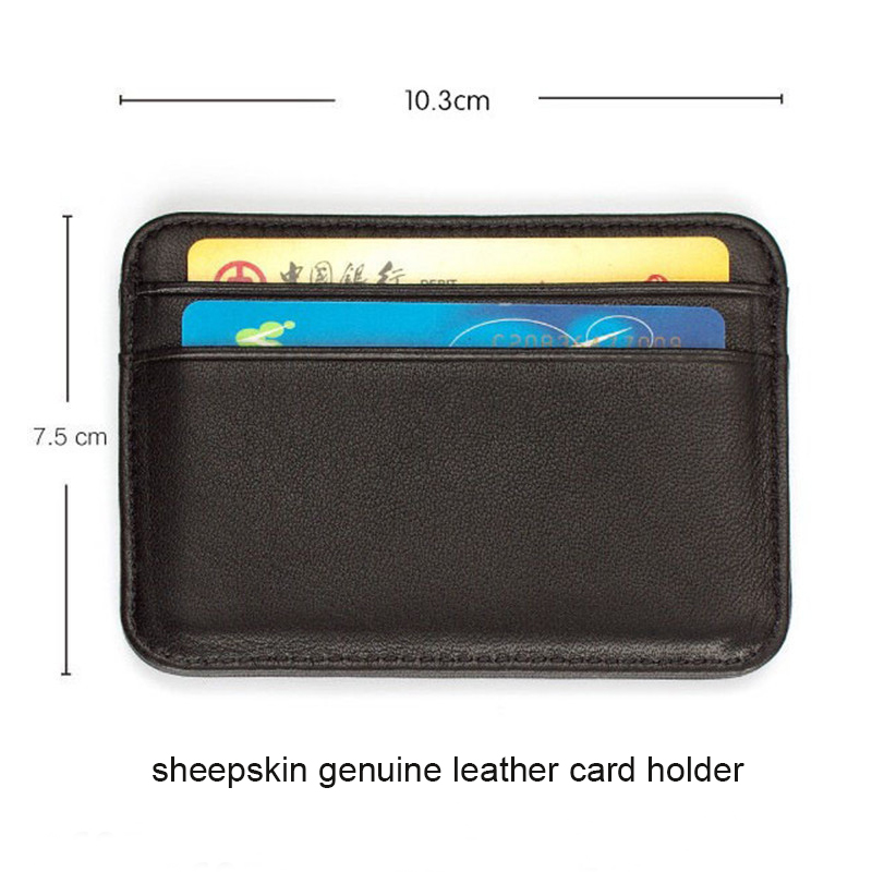 Echt lederen bezoekkaarthouder - Index Card Holder recensie en prijs