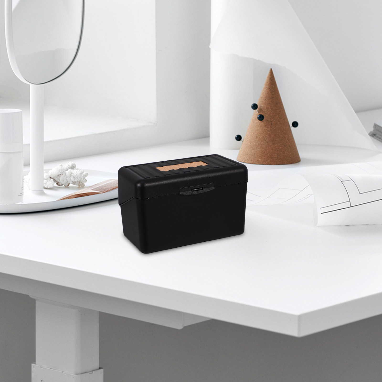 Premium indexkaarthouderdoos D - Card Index Box recensie en prijs
