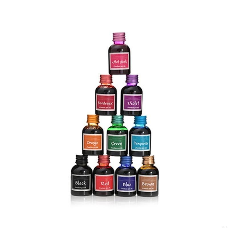 10 Kleuren 1 Fles Pure Kleurri - Fountain Pen Bottled Ink recensie en prijs