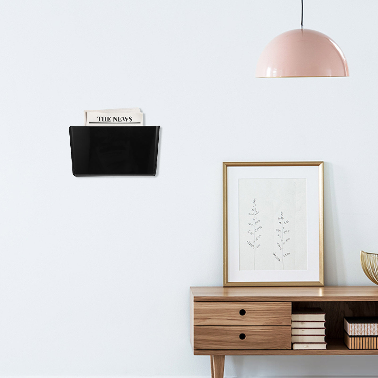Wandmontage documentenhouder,  - Magazine Holder Rack recensie en prijs