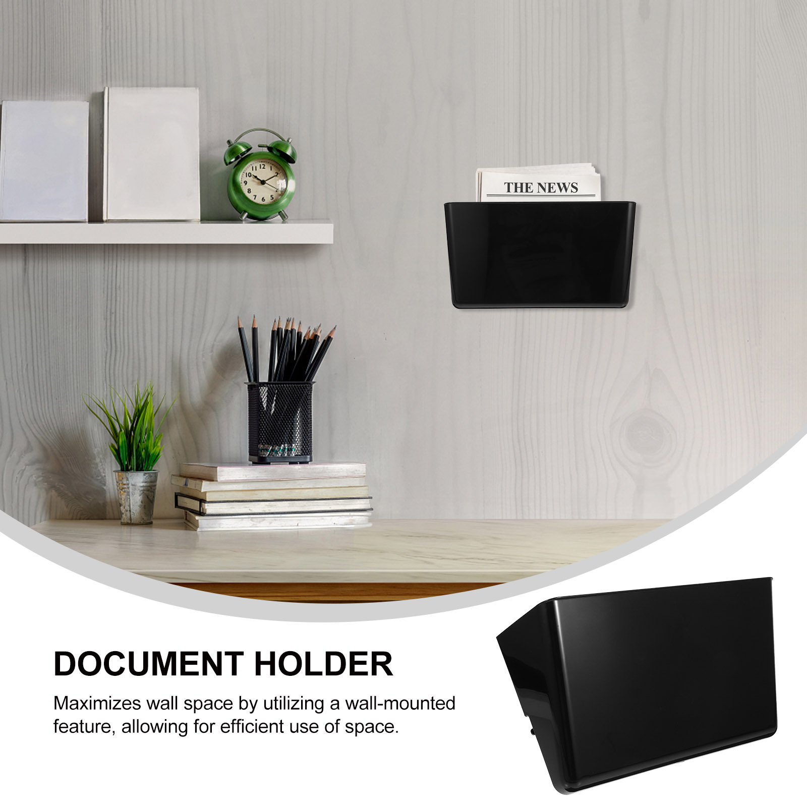 Wandmontage documentenhouder,  - Magazine Holder Rack recensie en prijs
