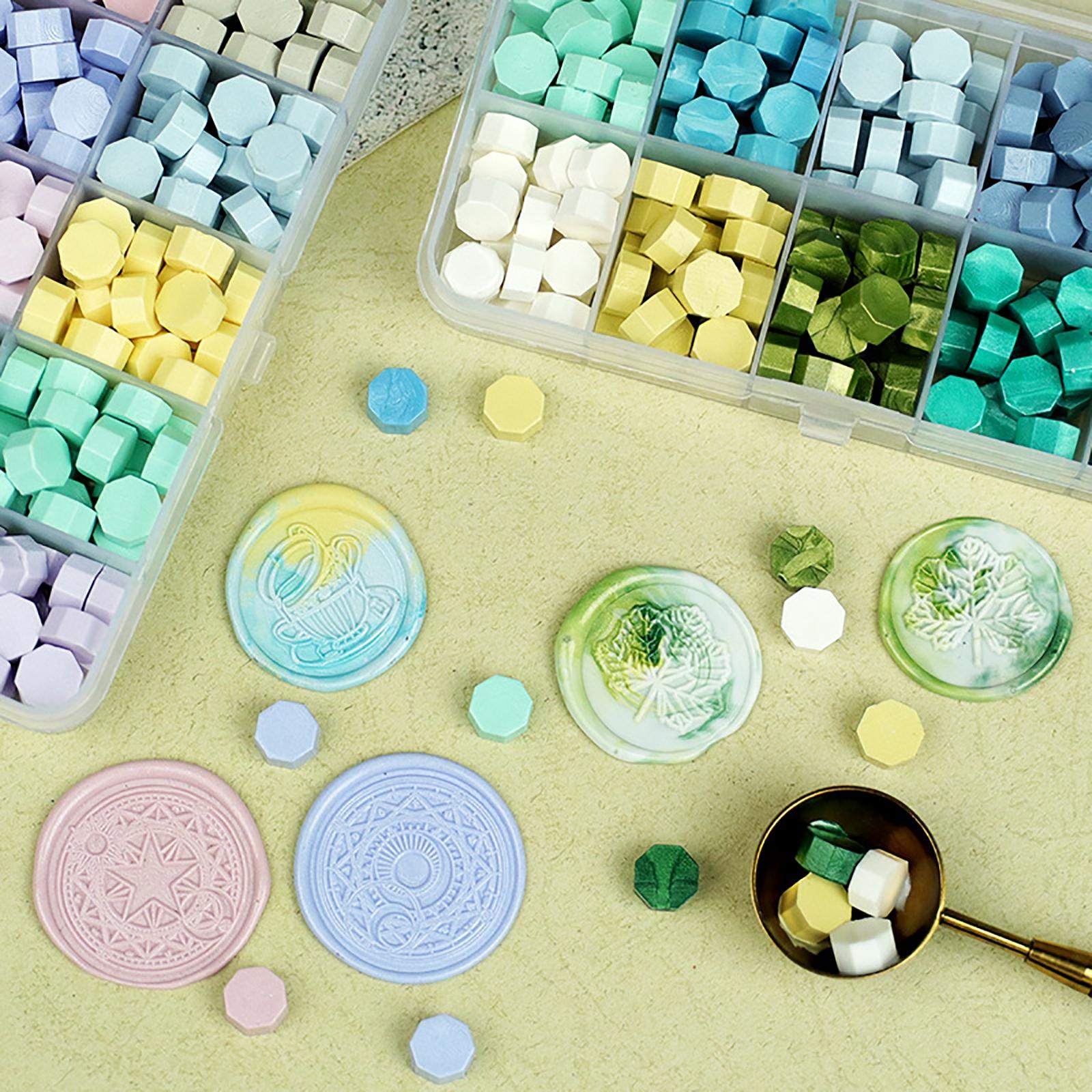Briefzegelkralen Macaron Mix W - Wax Seal Stamp Set recensie en prijs